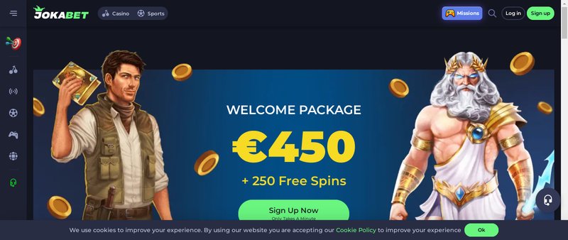 Learn about jokabet casino login